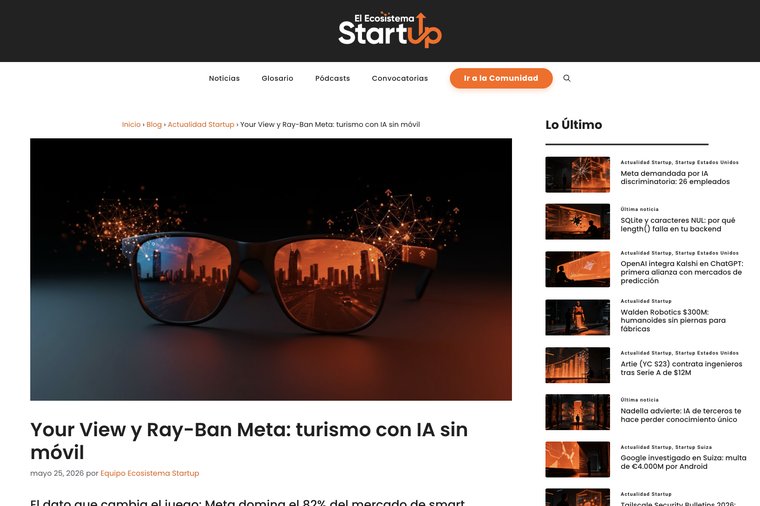 Ecosistema Startup · Your View